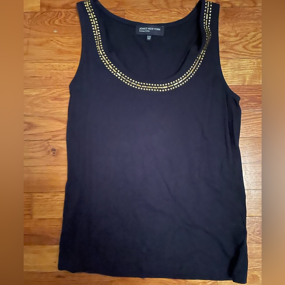 Jones New York Embellished Top - Size S - BNWOT